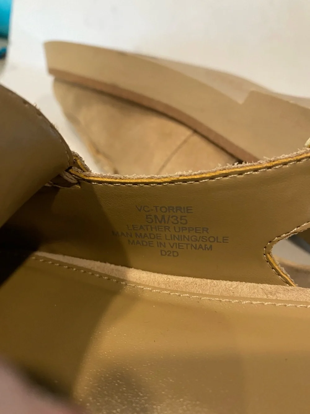 Vince Camuto Tan Suede Torrie Loafer